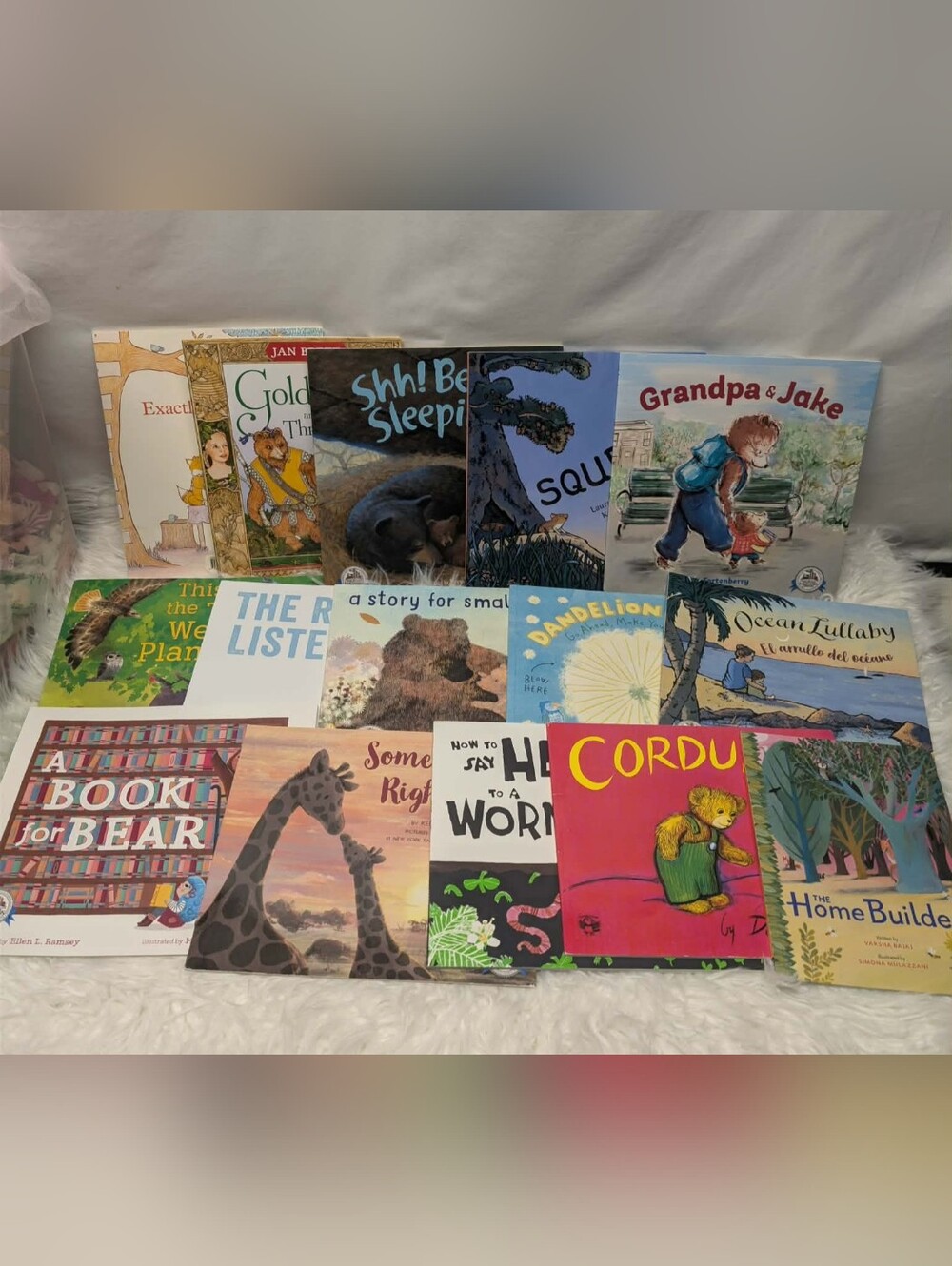 15 Pc New& Like New Children's Picture Book Lot - Colorful Covers